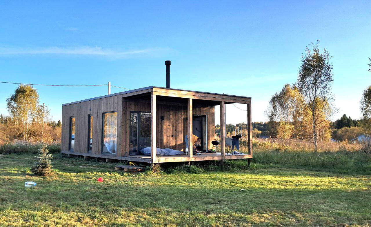 МОДУЛЬНЫЙ
МИНИ ДОМ 37 м²